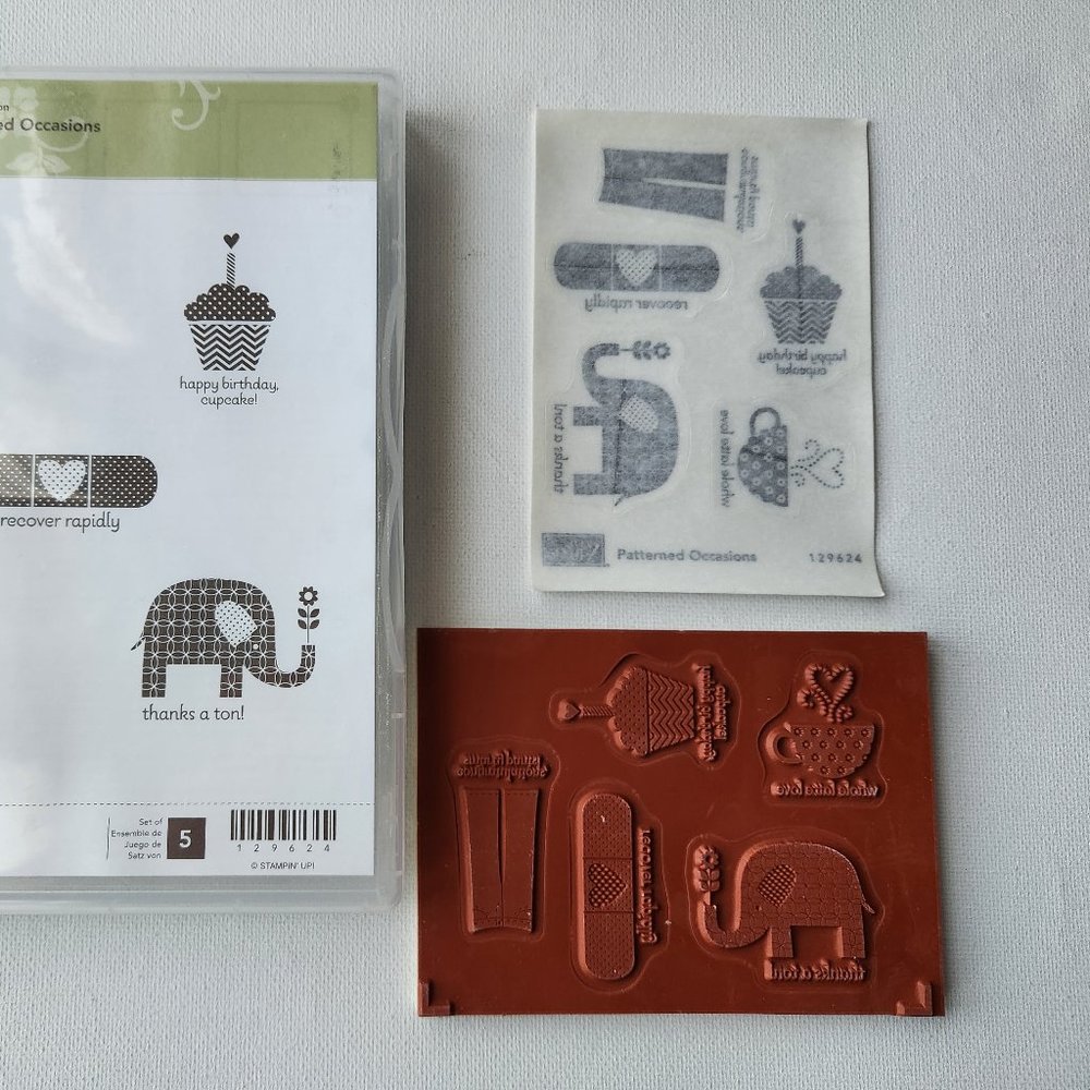 Stampin Up Patterned Occasions - Picture 4 of 4